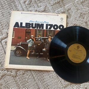 Rare 1967 Peter Paul and Mary Album 1700 Vinyl Record vintage vinyl